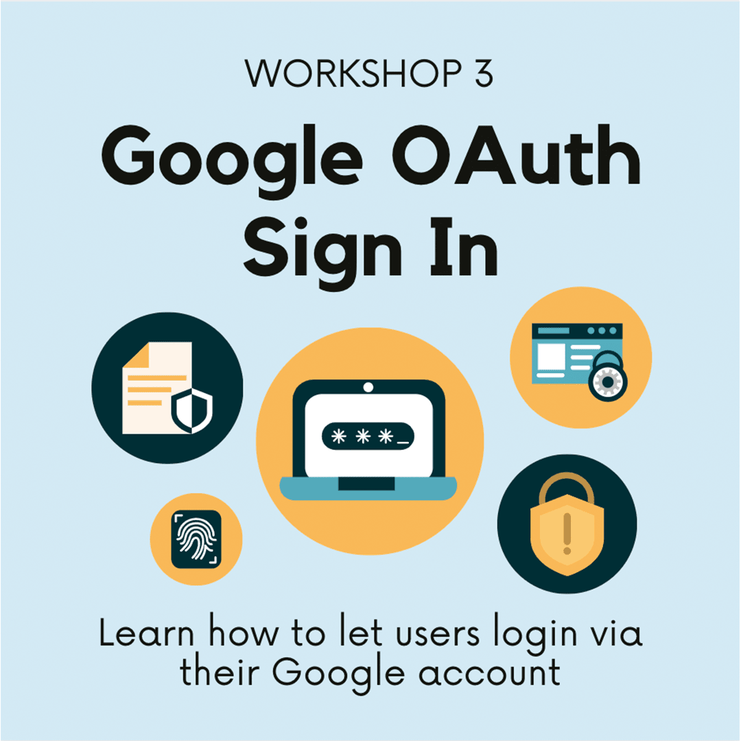 Workshop3: Google OAuth Sign In.